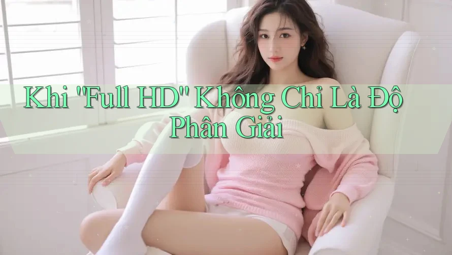 Khi “Full HD” Không Chỉ Là Độ Phân Giải
