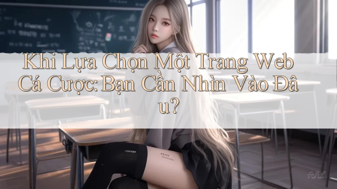 Khi Lựa Chọn Một Trang Web Cá Cược: Bạn Cần Nhìn Vào Đâu? Khi Lựa Chọn Một Trang Web Cá Cược: Bạn Cần Nhìn Vào Đâu?