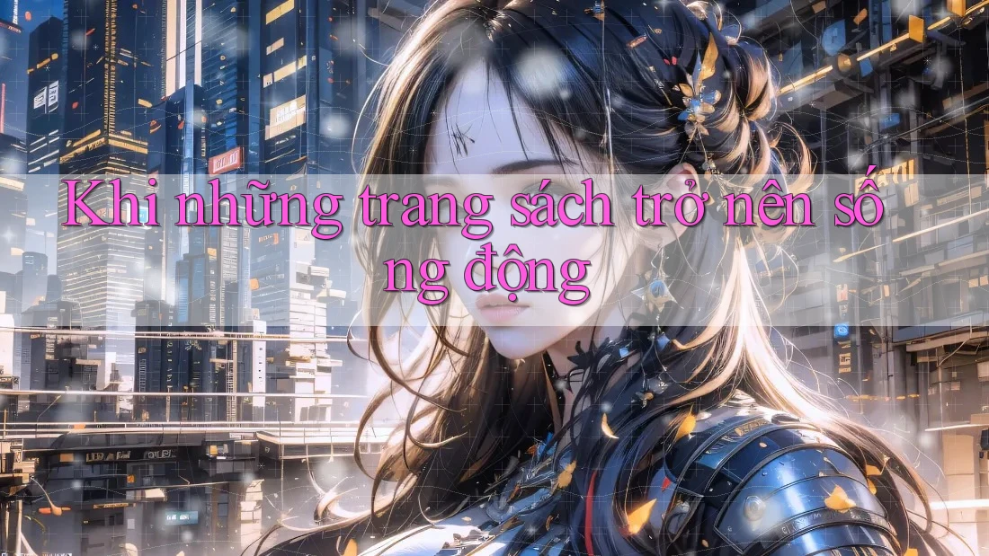 Khi những trang sách trở nên sống động Khi những trang sách trở nên sống động