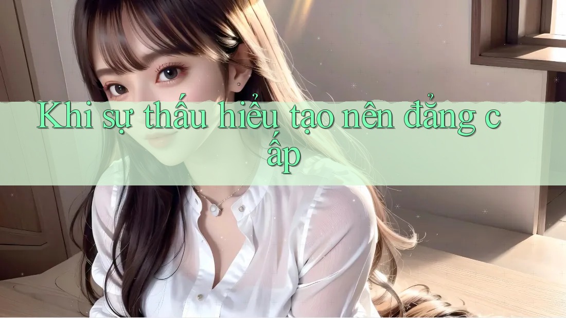 Khi sự thấu hiểu tạo nên đẳng cấp Khi sự thấu hiểu tạo nên đẳng cấp