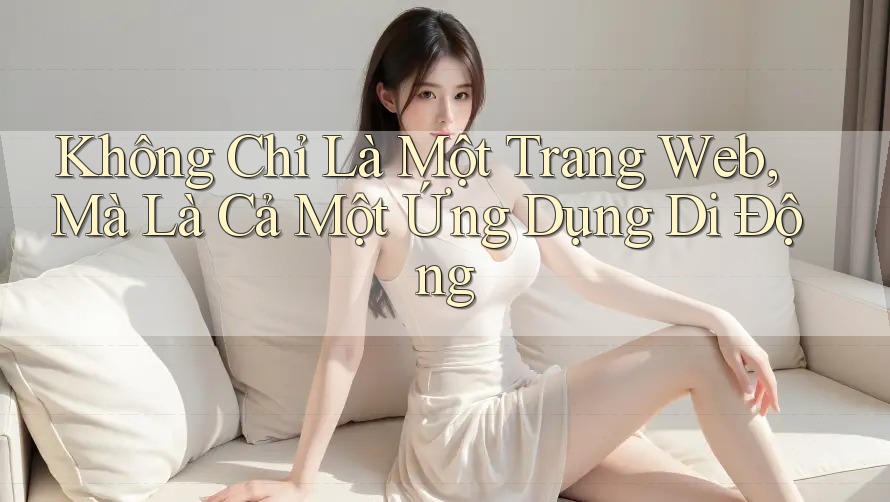Không Chỉ Là Một Trang Web, Mà Là Cả Một Ứng Dụng Di Động