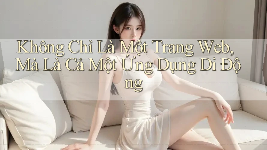 Không Chỉ Là Một Trang Web, Mà Là Cả Một Ứng Dụng Di Động Không Chỉ Là Một Trang Web, Mà Là Cả Một Ứng Dụng Di Động