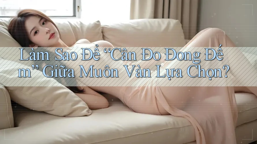 Làm Sao Để “Cân Đo Đong Đếm” Giữa Muôn Vàn Lựa Chọn?