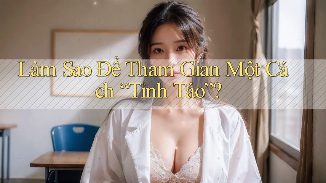 Làm Sao Để Tham Gian Một Cách Tỉnh Táo?