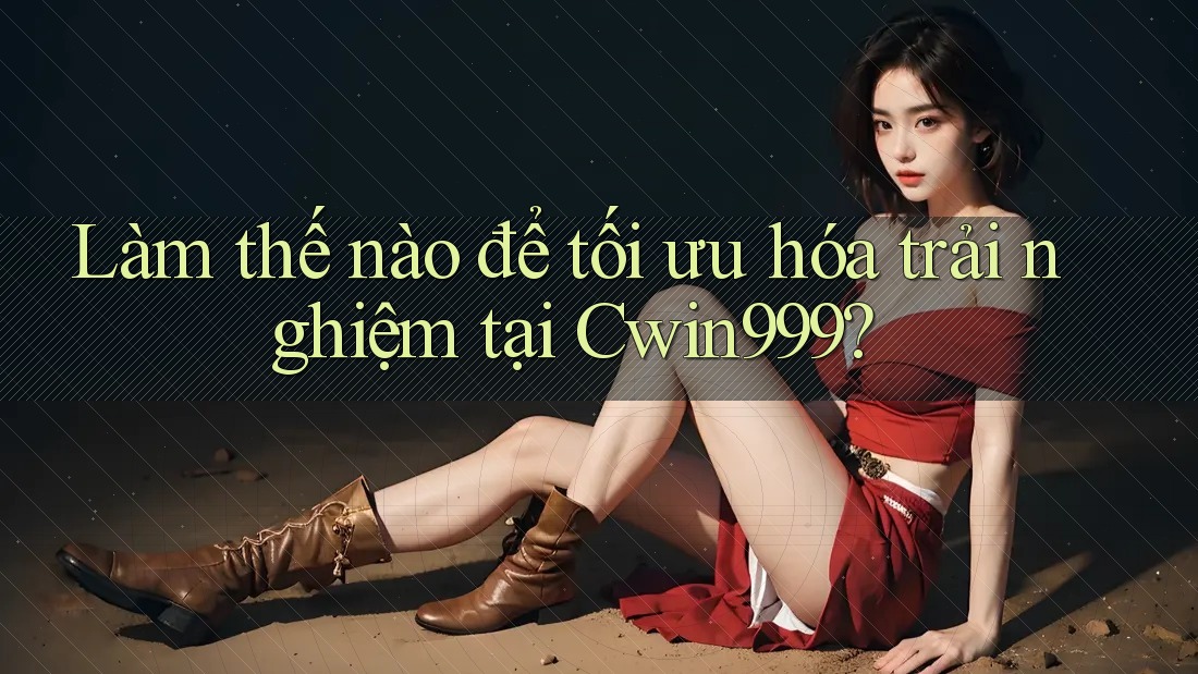 Làm thế nào để tối ưu hóa trải nghiệm tại Cwin999?