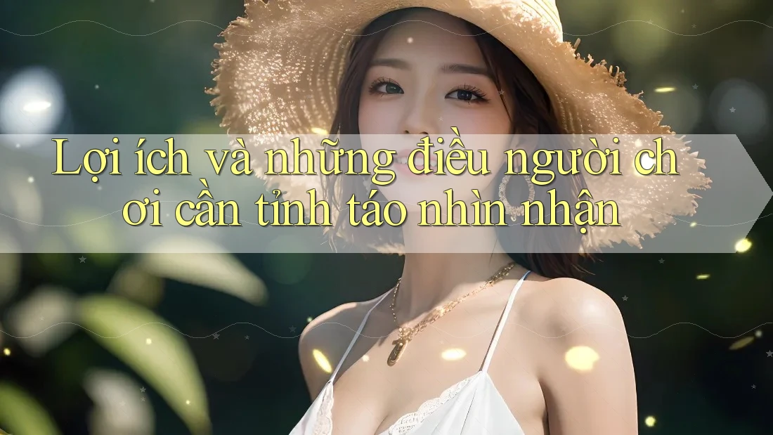 Lợi ích và những điều người chơi cần tỉnh táo nhìn nhận