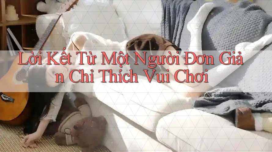 Lời Kết Từ Một Người Đơn Giản Chỉ Thích Vui Chơi Lời Kết Từ Một Người Đơn Giản Chỉ Thích Vui Chơi