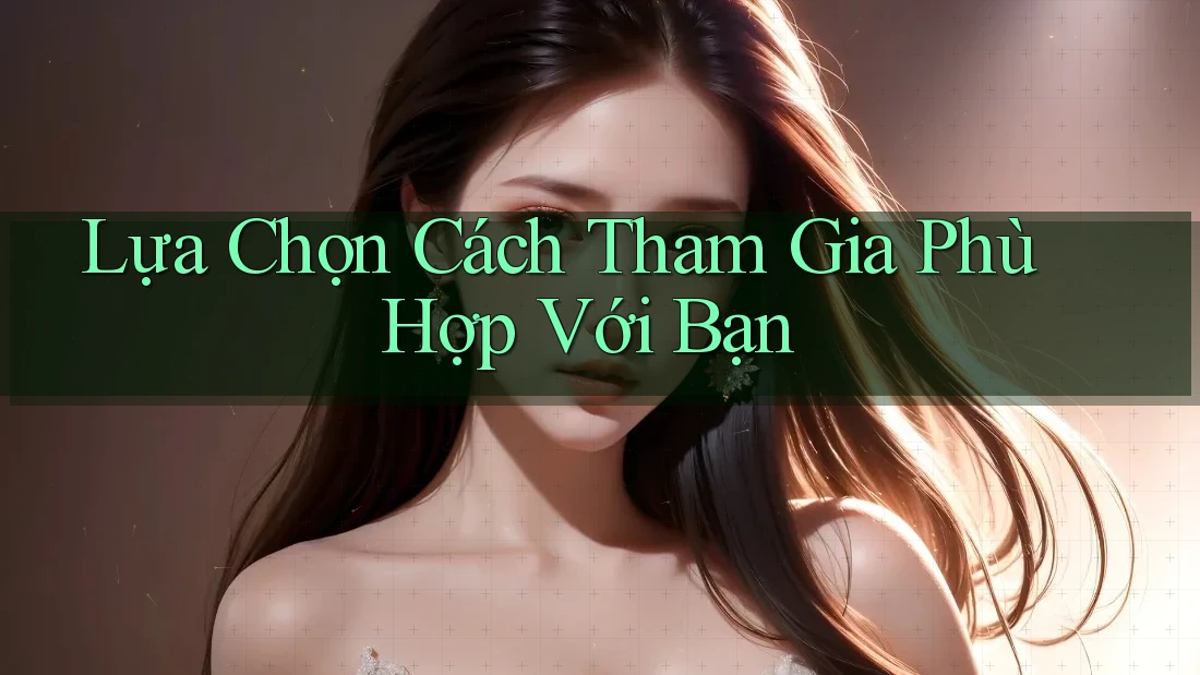 Lựa Chọn Cách Tham Gia Phù Hợp Với Bạn Lựa Chọn Cách Tham Gia Phù Hợp Với Bạn