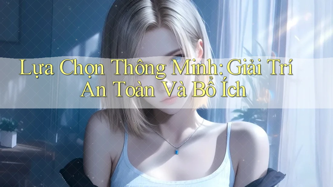 Lựa Chọn Thông Minh: Giải Trí An Toàn Và Bổ Ích