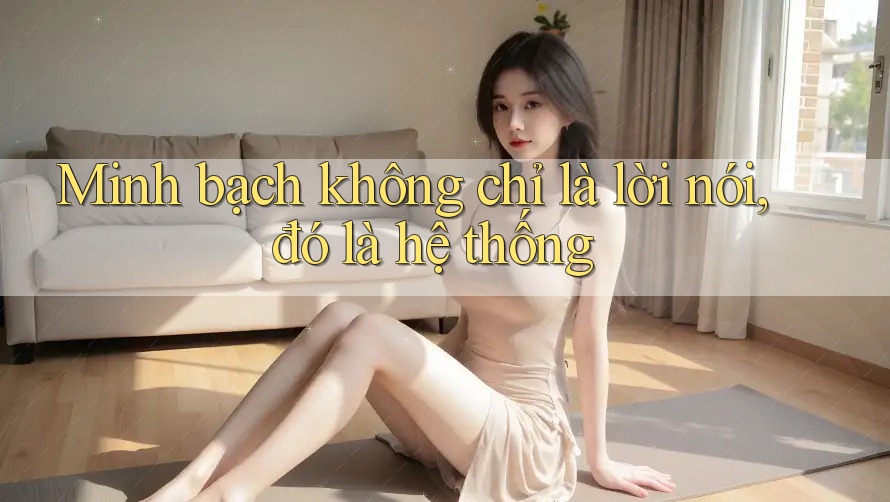 Minh bạch không chỉ là lời nói, đó là hệ thống
