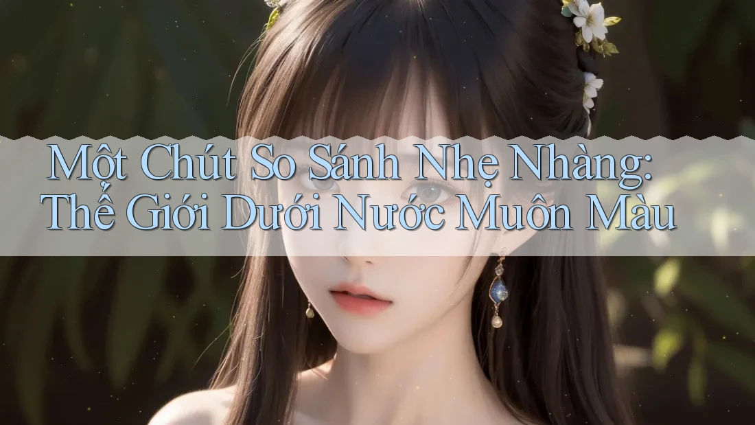 Một Chút So Sánh Nhẹ Nhàng: Thế Giới Dưới Nước Muôn Màu