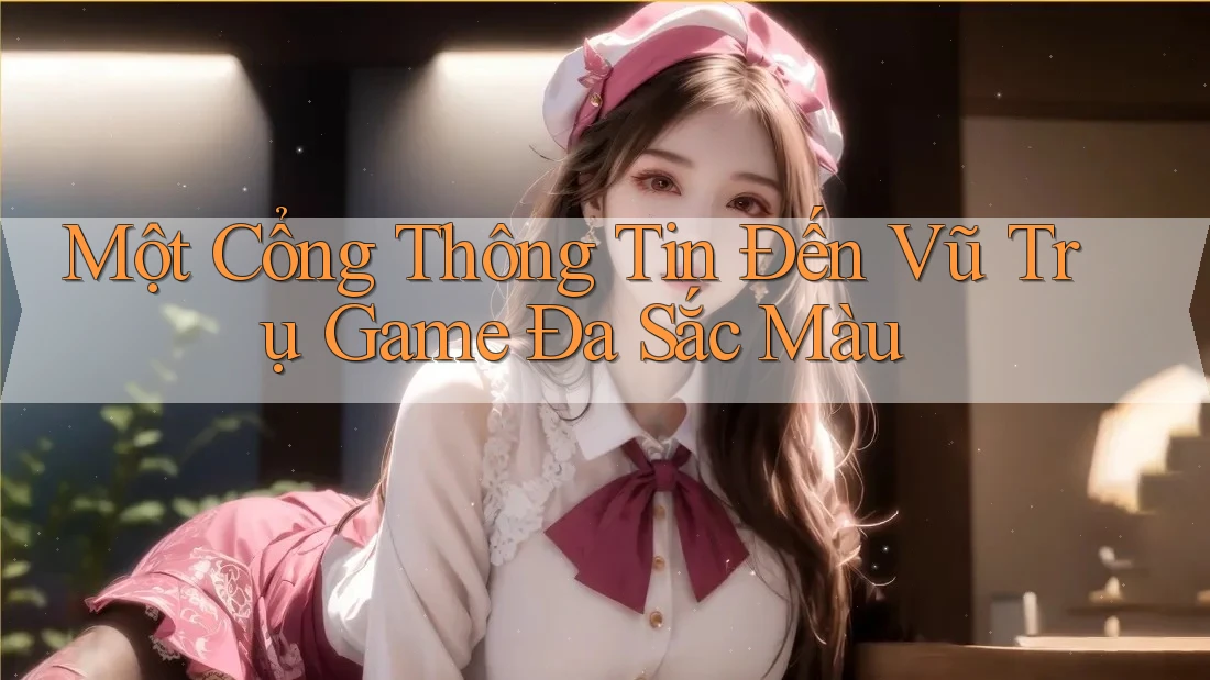 Một Cổng Thông Tin Đến Vũ Trụ Game Đa Sắc Màu Một Cổng Thông Tin Đến Vũ Trụ Game Đa Sắc Màu