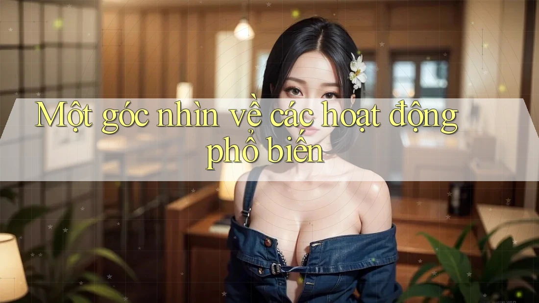 Một Góc Nhìn Về Các Hoạt Động Phổ Biến Một Góc Nhìn Về Các Hoạt Động Phổ Biến