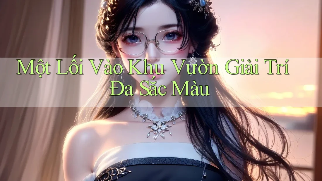 Một Lối Vào Khu Vườn Giải Trí Đa Sắc Màu