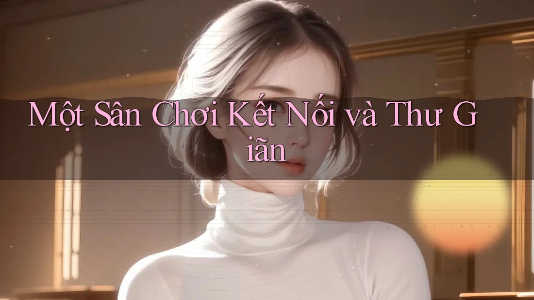 Một Sân Chơi Kết Nối và Thư Giãn Một Sân Chơi Kết Nối và Thư Giãn