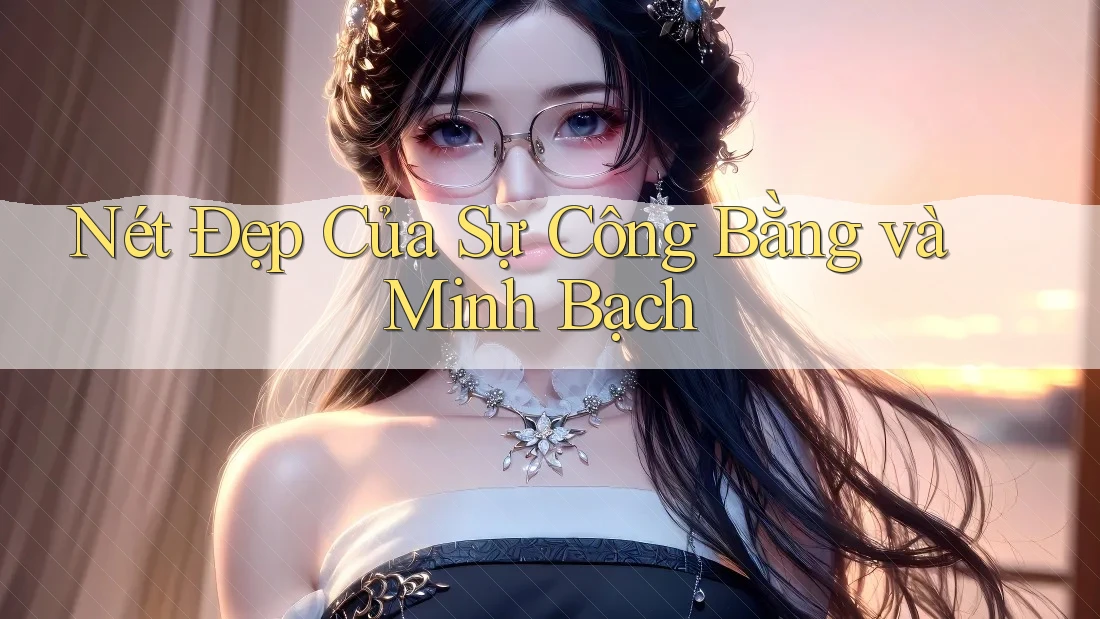 Nét đẹp của sự công bằng và minh bạch