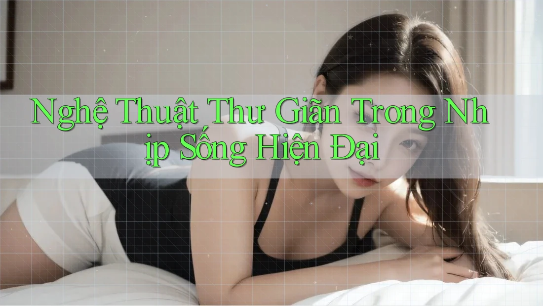 Nghệ Thuật Thư Giãn Trong Nhịp Sống Hiện Đại