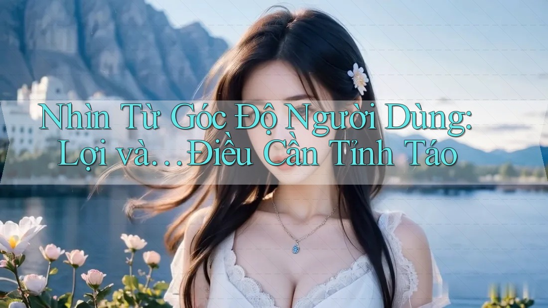 Nhìn Từ Góc Độ Người Dùng: Lợi và… Điều Cần Tỉnh Táo