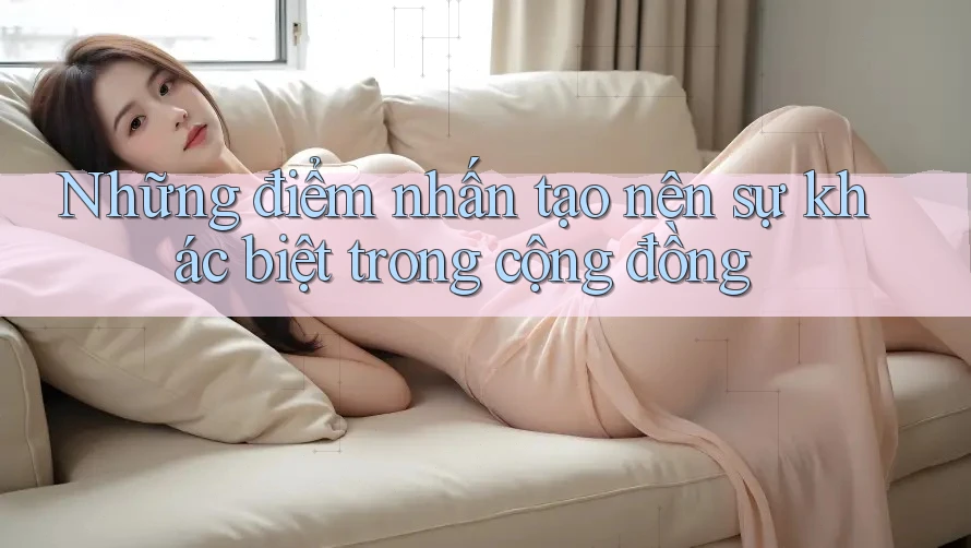Những điểm nhấn tạo nên sự khác biệt trong cộng đồng