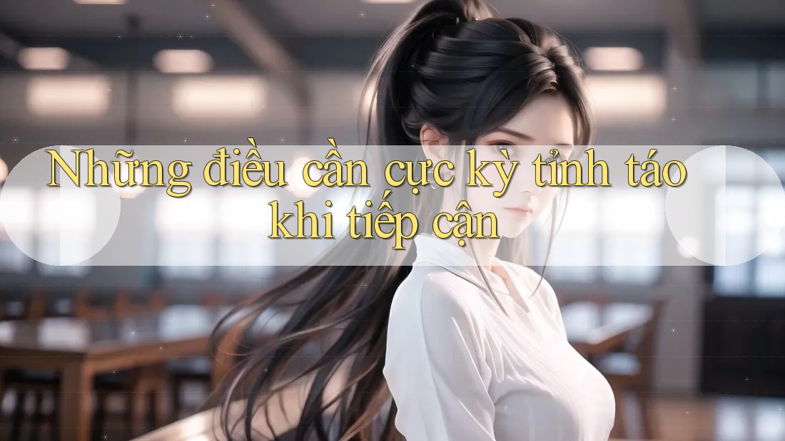 Những điều cần cực kỳ tỉnh táo khi tiếp cận