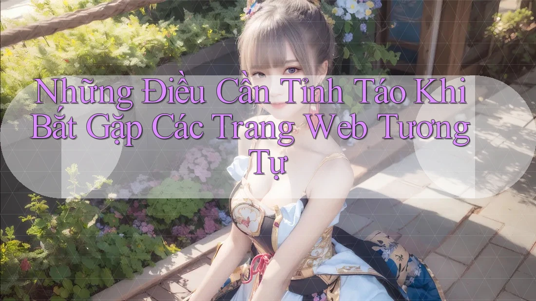 Những Điều Cần Tỉnh Táo Khi Bắt Gặp Các Trang Web Tương Tự