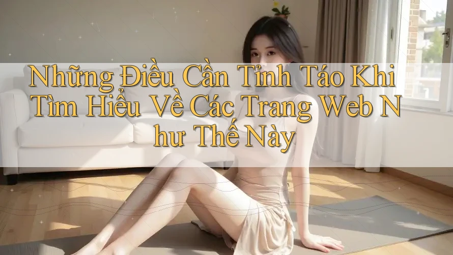 Những Điều Cần Tỉnh Táo Khi Tìm Hiểu Về Các Trang Web Như Thế Này