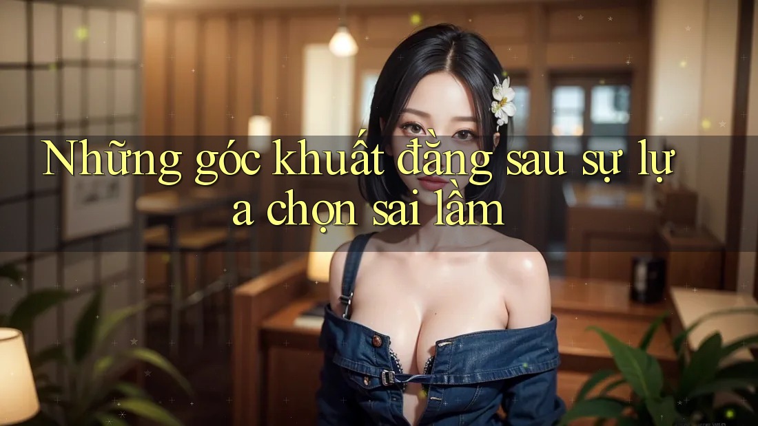 Những góc khuất đằng sau sự lựa chọn sai lầm Những góc khuất đằng sau sự lựa chọn sai lầm