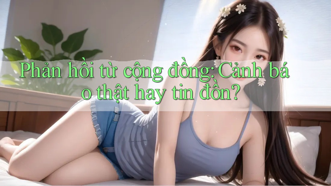 Phản hồi từ cộng đồng: Cảnh báo thật hay tin đồn? Phản hồi từ cộng đồng: Cảnh báo thật hay tin đồn?