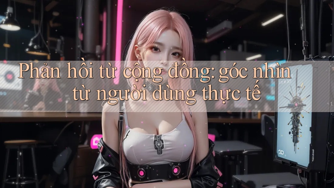 Phản hồi từ cộng đồng: góc nhìn từ người dùng thực tế Phản hồi từ cộng đồng: góc nhìn từ người dùng thực tế