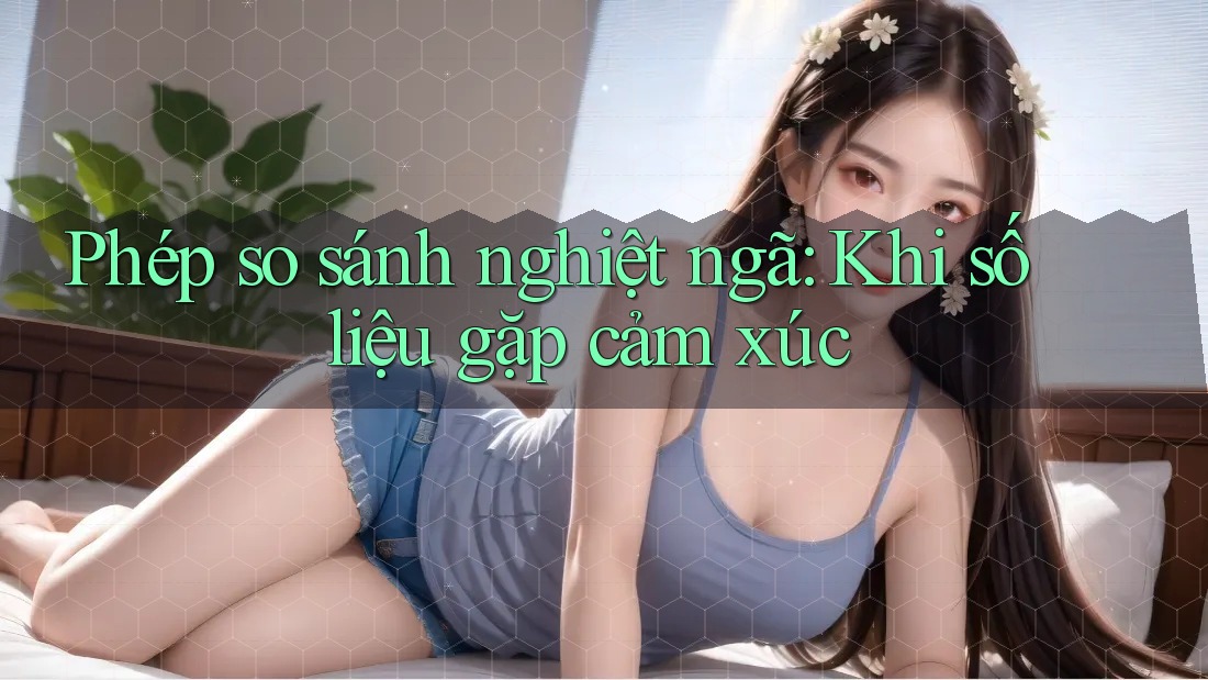 Phép so sánh nghiệt ngã: Khi số liệu gặp cảm xúc