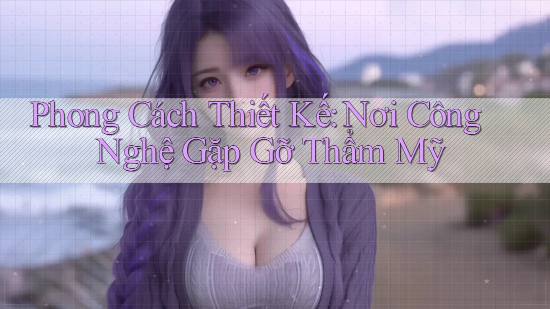 Phong Cách Thiết Kế: Nơi Công Nghệ Gặp Gỡ Thẩm Mỹ