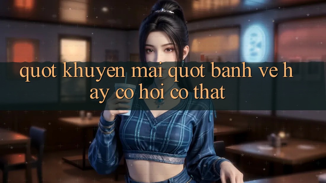 " Khuyến Mãi" - Bánh Vẽ Hay Cơ Hội Có Thật?