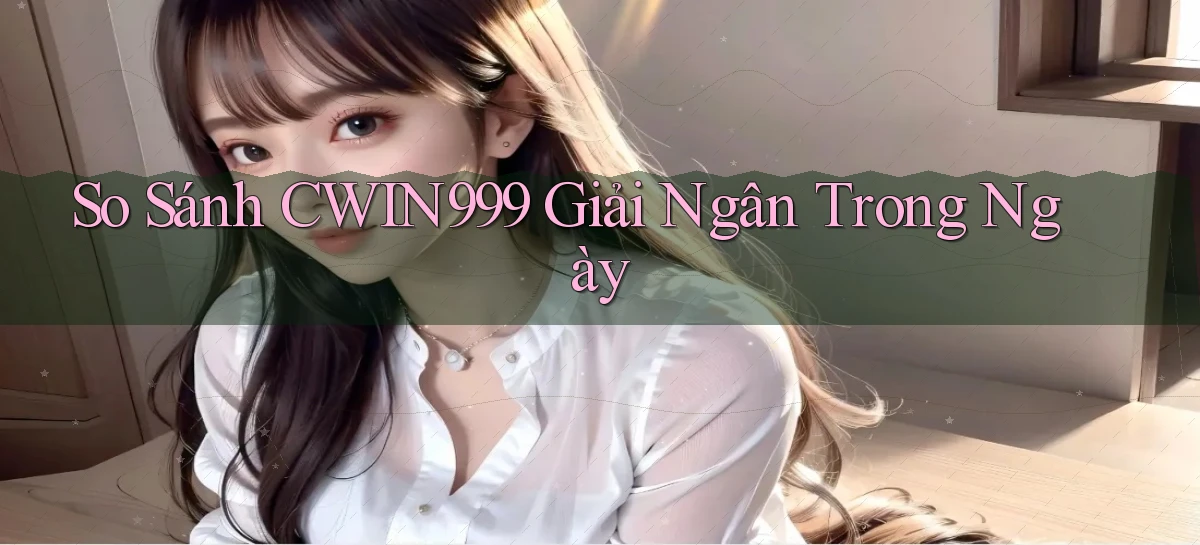 so sánh cwin999 giải ngân trong ngày