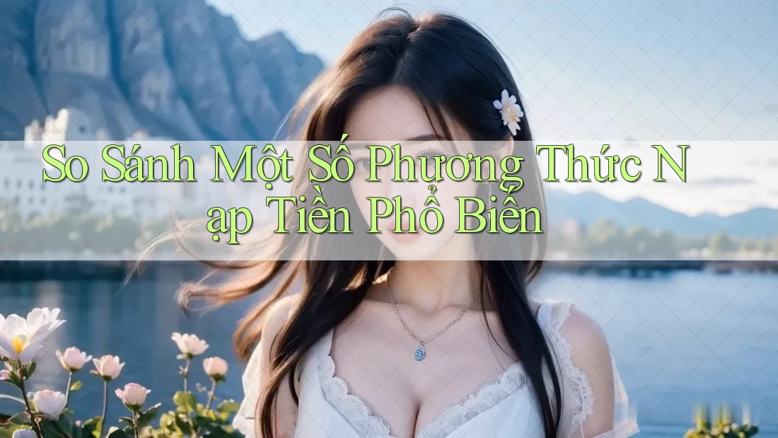 So Sánh Một Số Phương Thức Nạp Tiền Phổ Biến So Sánh Một Số Phương Thức Nạp Tiền Phổ Biến