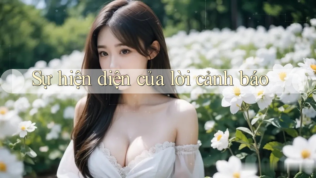 Sự hiện diện của lời cảnh báo