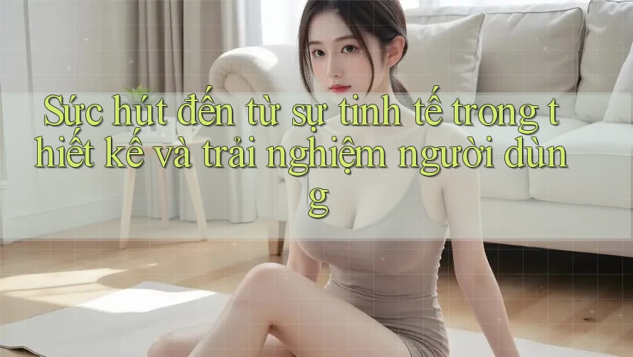 Sức hút đến từ sự tinh tế trong thiết kế và trải nghiệm người dùng