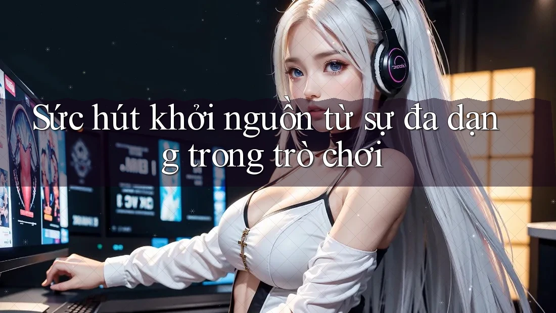 Sức hút khởi nguồn từ sự đa dạng trong trò chơi