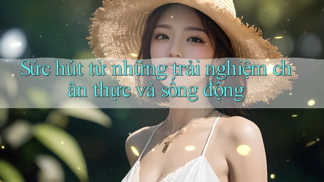 Sức hút từ những trải nghiệm chân thực và sống động