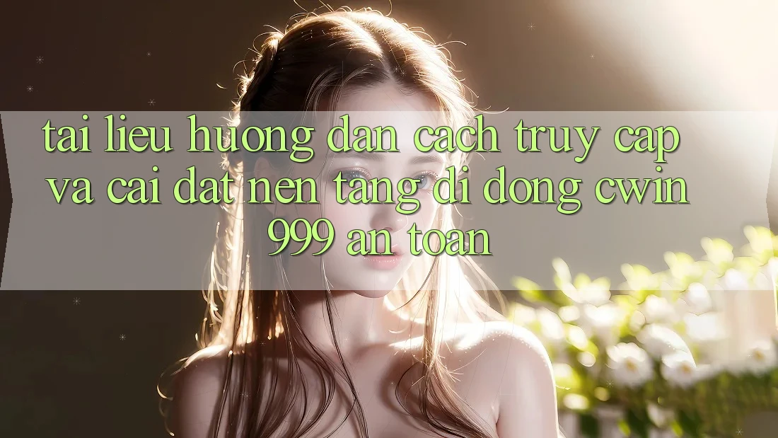 Tài liệu hướng dẫn Cách Truy Cập Và Cài Đặt Nền tảng di động Cwin999 An Toàn