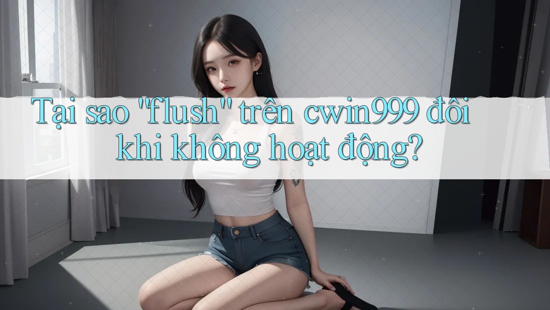 Tại sao “flush” trên cwin999 đôi khi không hoạt động?