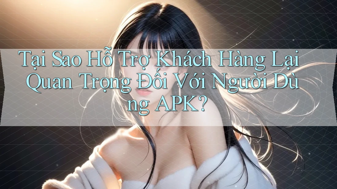 Tại Sao Hỗ Trợ Khách Hàng Lại Quan Trọng Đối Với Người Dùng APK?