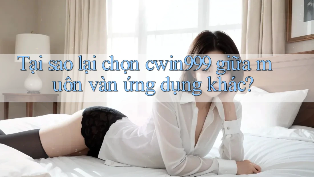 Tại sao lại chọn cwin999 giữa muôn vàn ứng dụng khác? Tại sao lại chọn cwin999 giữa muôn vàn ứng dụng khác?