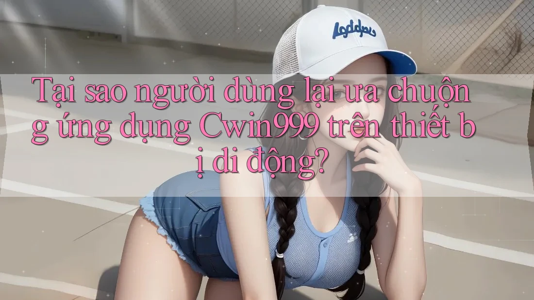 Tại sao người dùng lại ưa chuộng ứng dụng Cwin999 trên thiết bị di động?