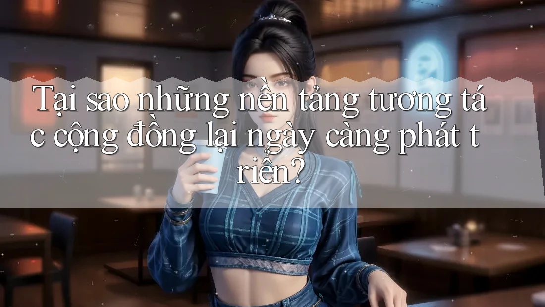 Tại sao những nền tảng tương tác cộng đồng lại ngày càng phát triển?
