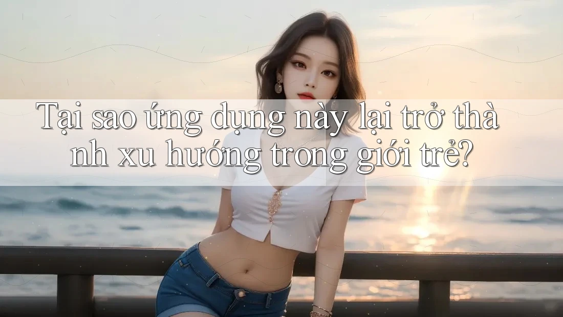 Tại sao ứng dụng này lại trở thành xu hướng trong giới trẻ? Tại sao ứng dụng này lại trở thành xu hướng trong giới trẻ?