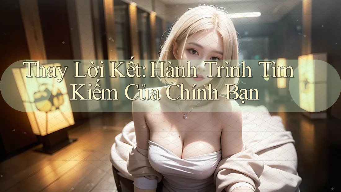 Thay Lời Kết: Hành Trình Tìm Kiếm Của Chính Bạn Thay Lời Kết: Hành Trình Tìm Kiếm Của Chính Bạn