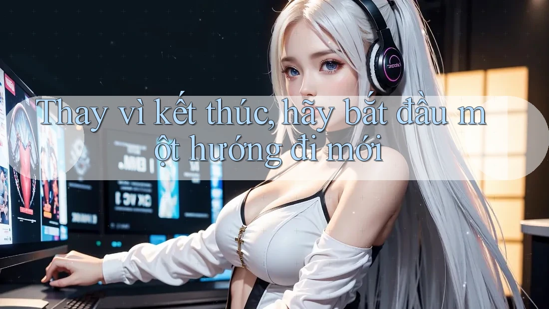 Thay vì kết thúc, hãy bắt đầu một hướng đi mới