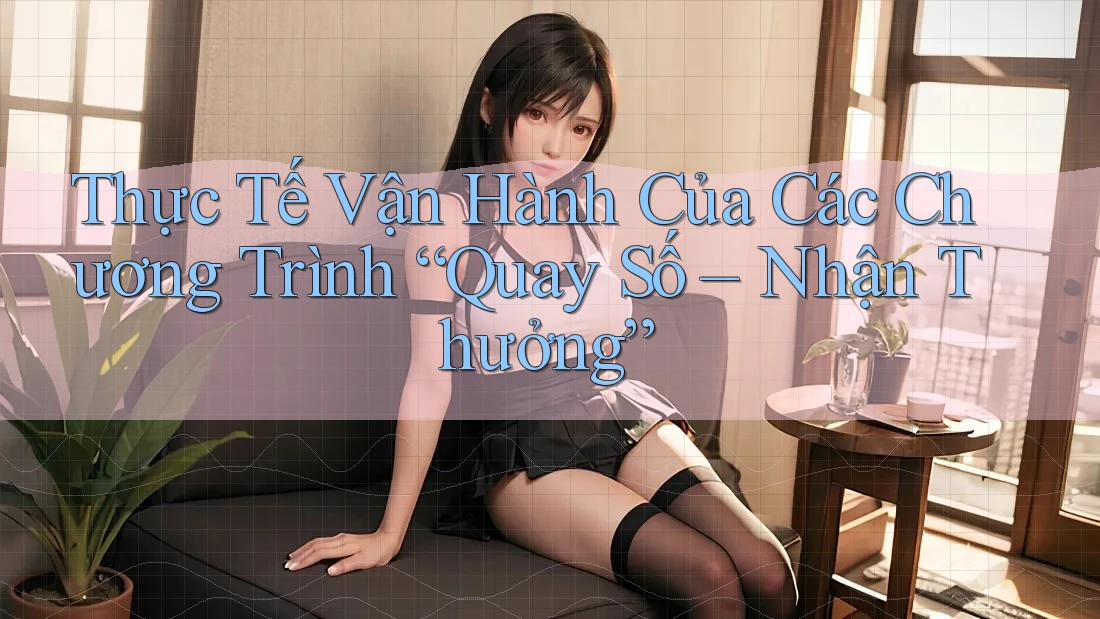 Thực Tế Vận Hành Của Các Chương Trình “Quay Số – Nhận Thưởng” Thực Tế Vận Hành Của Các Chương Trình “Quay Số – Nhận Thưởng”