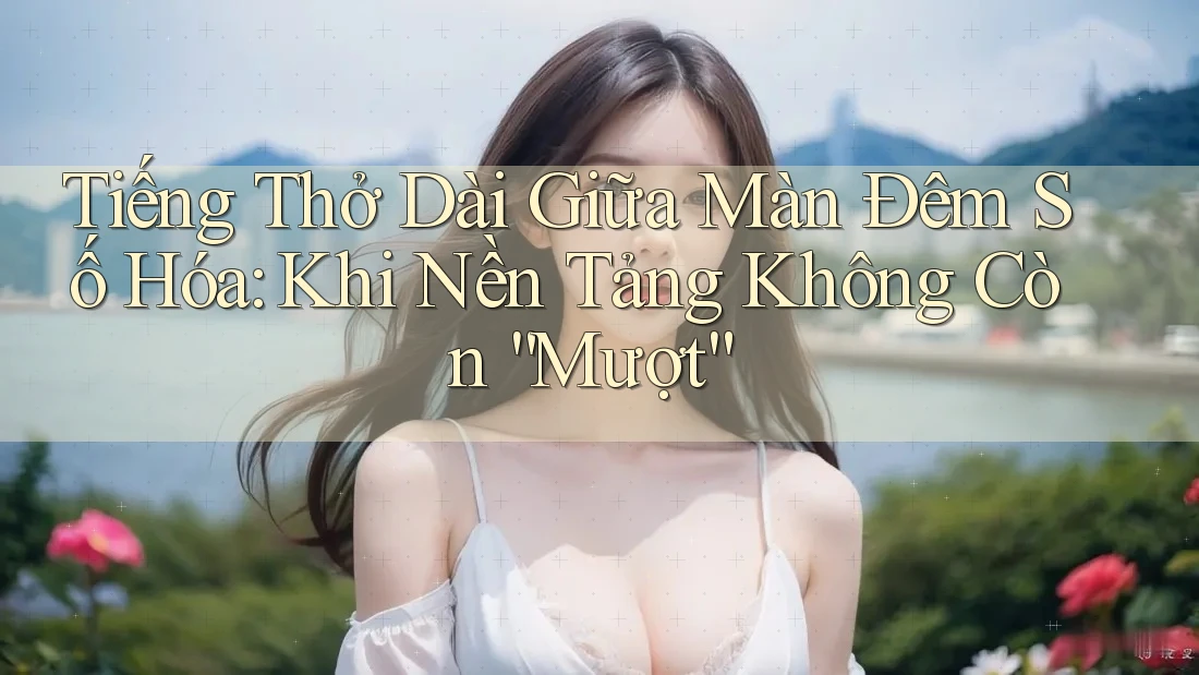 Tiếng Thở Dài Giữa Màn Đêm Số Hóa: Khi Nền Tảng Không Còn “Mượt”