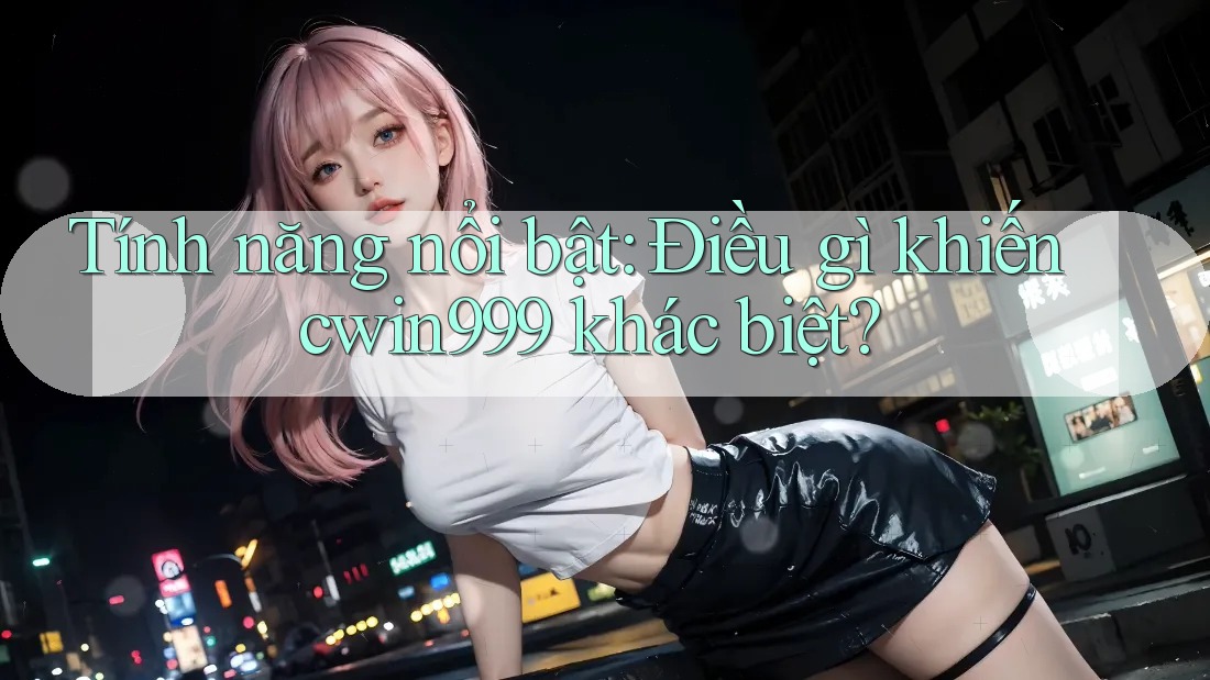 Tính năng nổi bật: Điều gì khiến cwin999 khác biệt?